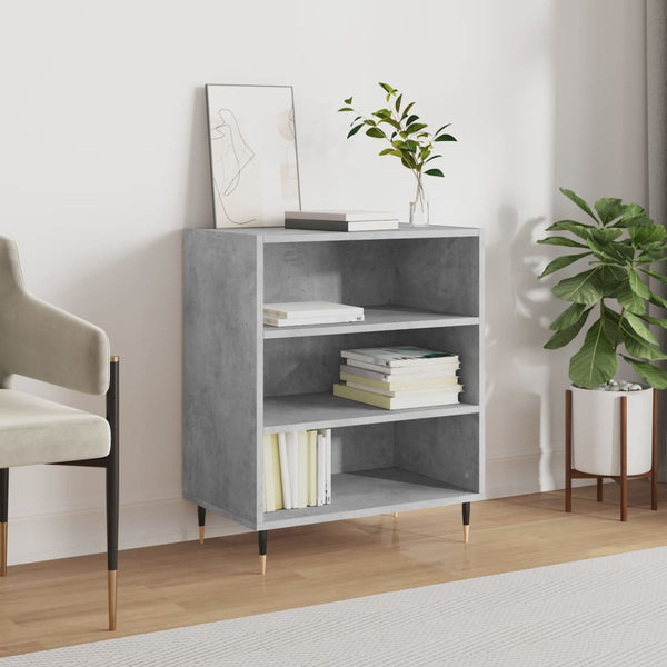 Betongraues Sideboard Bratoi 57x35x70cm (Holz)