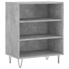 Betongraues Sideboard Bactie 57x35x70cm (Holz)
