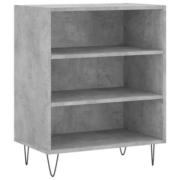 Betongraues Sideboard Bactie 57x35x70cm (Holz)
