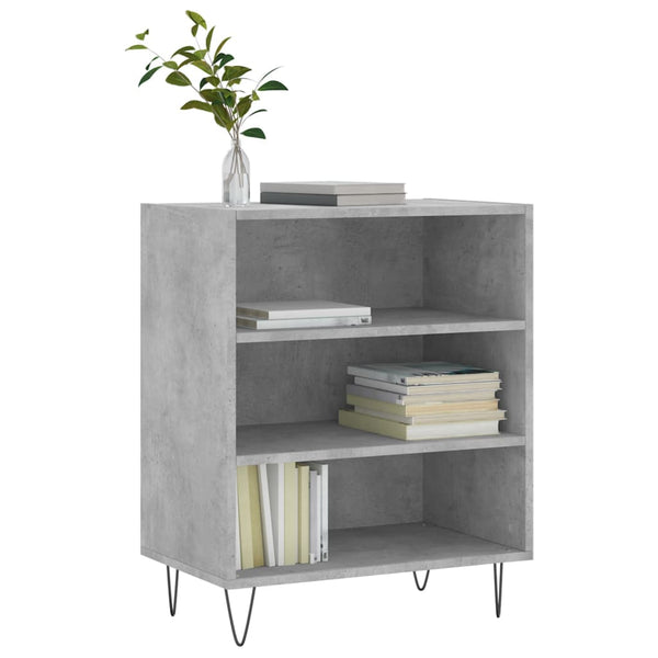 Betongraues Sideboard Bactie 57x35x70cm (Holz)
