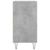 Betongraues Sideboard Bactie 57x35x70cm (Holz)