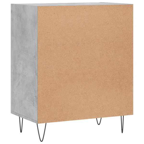 Betongraues Sideboard Bactie 57x35x70cm (Holz)