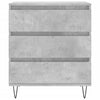 Betongraues Sideboard Laurentina 60x35x70cm (Holz)