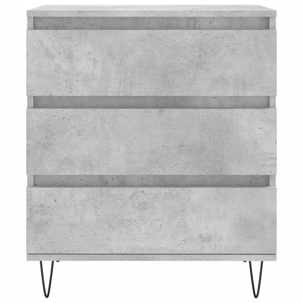 Betongraues Sideboard Laurentina 60x35x70cm (Holz)