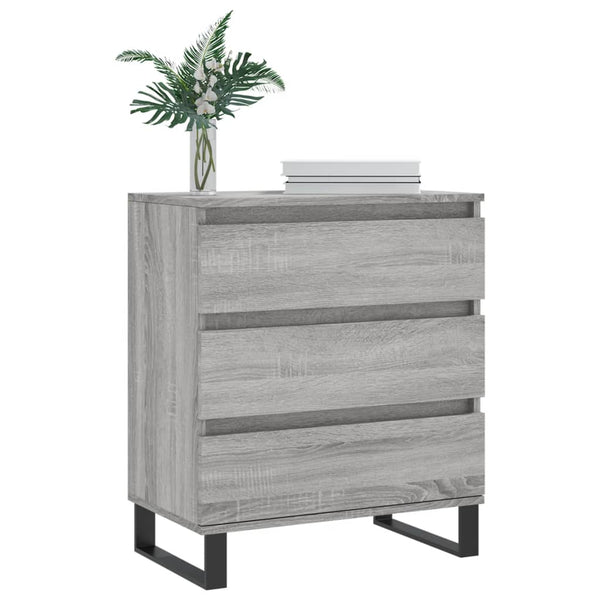 Graues Sideboard Harnolt 60x35x70cm (Holz)