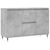Sideboard aus Beton und Grau Mihailuc 104x35x70cm (Holz)