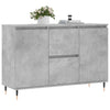 Sideboard aus Beton und Grau Mihailuc 104x35x70cm (Holz)