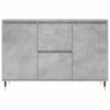 Sideboard aus Beton und Grau Mihailuc 104x35x70cm (Holz)