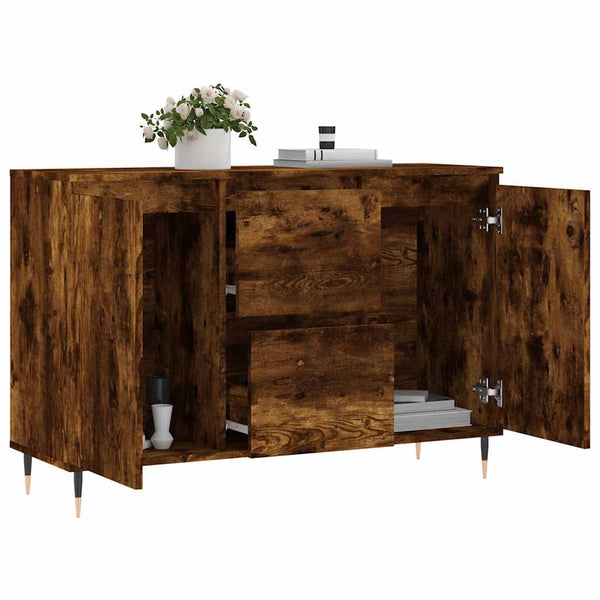 Anrichte Mihailuc 104x35x70cm aus Eiche (Holz)