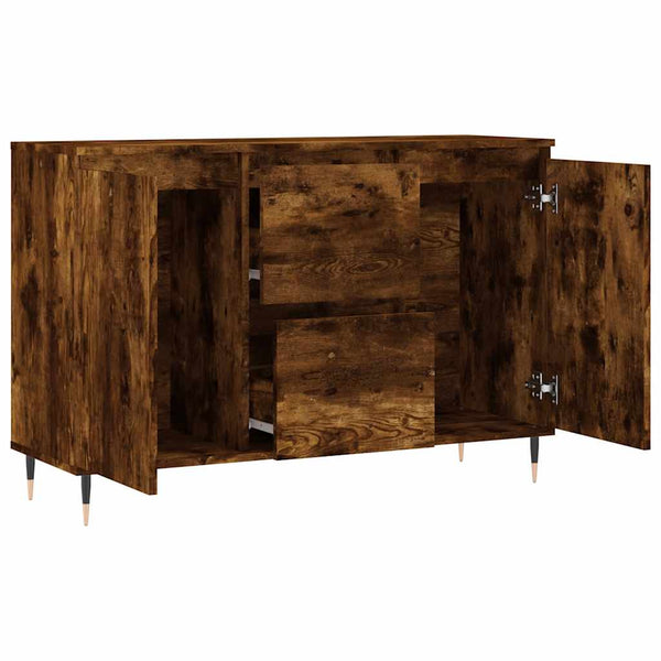 Anrichte Mihailuc 104x35x70cm aus Eiche (Holz)