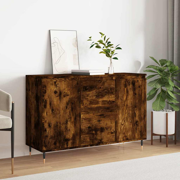 Anrichte Mihailuc 104x35x70cm aus Eiche (Holz)