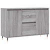 Graues Sideboard Mihailuc 104x35x70cm (Holz)