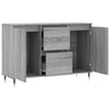 Graues Sideboard Mihailuc 104x35x70cm (Holz)