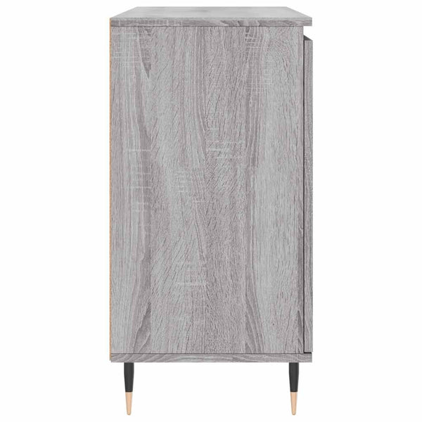 Graues Sideboard Mihailuc 104x35x70cm (Holz)