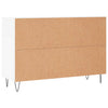 Weißes Sideboard Mehesz 104x35x70cm (Holz)