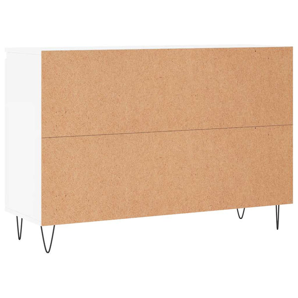 Weißes Sideboard Mehesz 104x35x70cm (Holz)