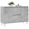 Sideboard Mehesz 104x35x70cm Betongrau (Holz)