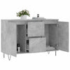 Sideboard Mehesz 104x35x70cm Betongrau (Holz)