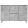 Sideboard Mehesz 104x35x70cm Betongrau (Holz)