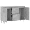 Sideboard Mehesz 104x35x70cm Betongrau (Holz)