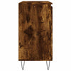 Sideboard geräucherte Eiche Mehesz 104x35x70cm (Holz)