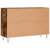 Sideboard geräucherte Eiche Mehesz 104x35x70cm (Holz)