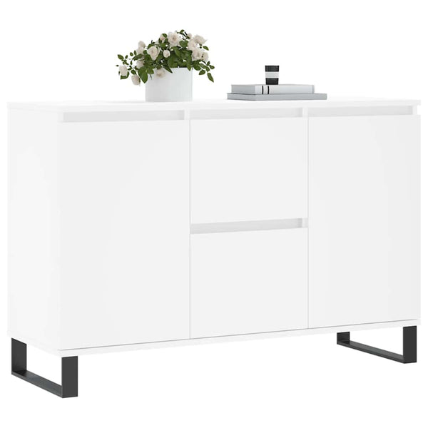 Valkoinen senkki Botu 104x35x70cm (puinen)