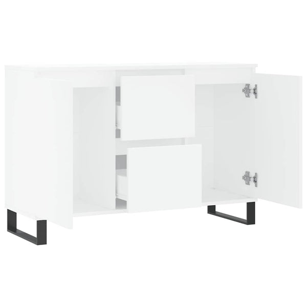 Valkoinen senkki Botu 104x35x70cm (puinen)