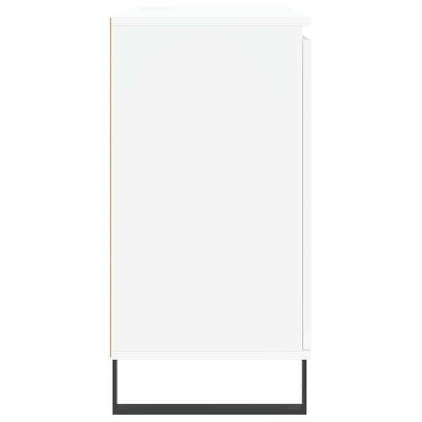Valkoinen senkki Botu 104x35x70cm (puinen)