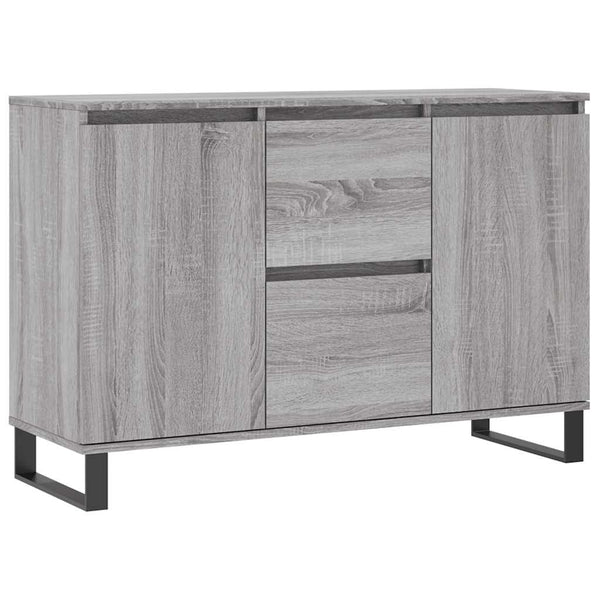 Graues Sideboard Botu 104x35x70cm (Holz)