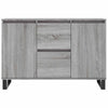 Graues Sideboard Botu 104x35x70cm (Holz)
