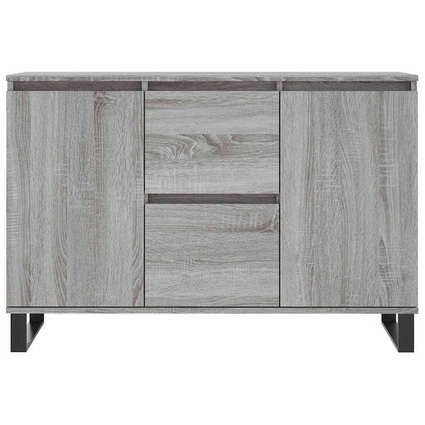 Graues Sideboard Botu 104x35x70cm (Holz)