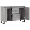 Graues Sideboard Botu 104x35x70cm (Holz)