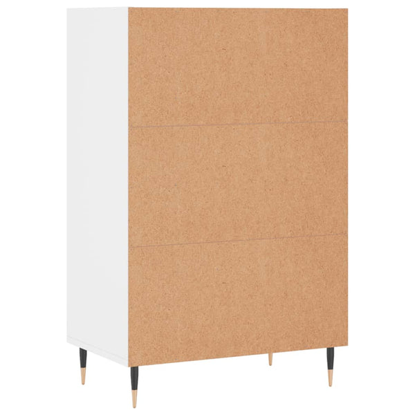 Weißer Schrank Vaima 57x35x90cm (Holz)