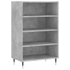 Betongrauer Schrank Vaiman 57x35x90cm (Holz)