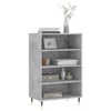 Betongrauer Schrank Vaiman 57x35x90cm (Holz)