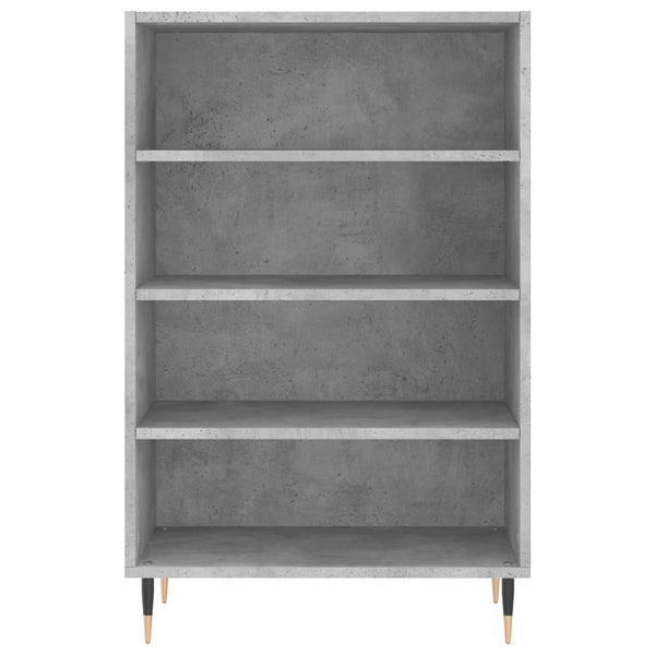 Betongrauer Schrank Vaiman 57x35x90cm (Holz)