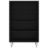 Schwarzer Schrank Una 57x35x90cm (Holz)
