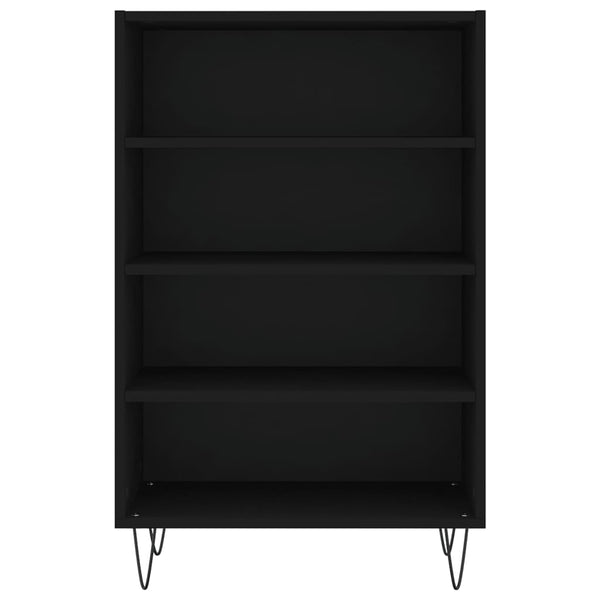 Schwarzer Schrank Una 57x35x90cm (Holz)