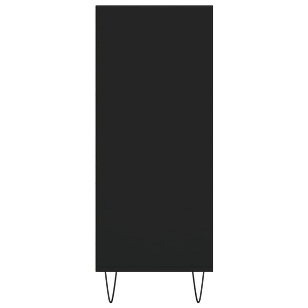 Schwarzer Schrank Una 57x35x90cm (Holz)
