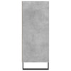 Betongrauer Schrank Nufarel 57x35x90cm (Holz)