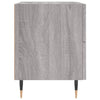 Grauer Nachttisch Boiangiu 40x35x47,5cm (Holz)