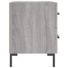 Graue Nachttische Jarret 40x35x47,5cm (2 Stk. Sonoma-Holz)