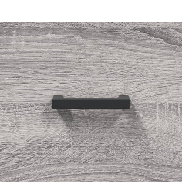 Graue Nachttische Jarret 40x35x47,5cm (2 Stk. Sonoma-Holz)