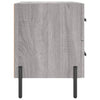 Nachttische Rarau 40x35x47,5cm Grau (2 Stück Holz)