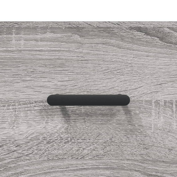 Nachttische Rarau 40x35x47,5cm Grau (2 Stück Holz)