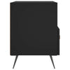 Schwarze Nachttische Muftah 40x35x47,5cm (2er-Set Holz)