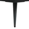 Schwarze Nachttische Muftah 40x35x47,5cm (2er-Set Holz)