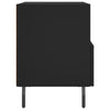Schwarze Nachttische Lotita 40x35x47,5cm (2 Stück Holz)