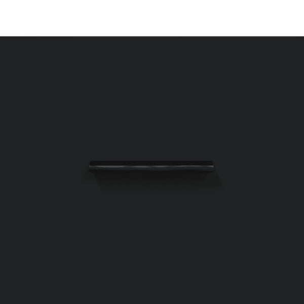 Schwarze Nachttische Lotita 40x35x47,5cm (2 Stück Holz)